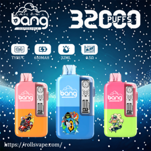 Bang 32000 Puffs Vape Oil & Power Display Disposable E-Cigarette