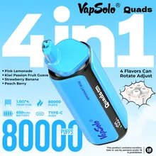 Vapsolo 80 4 in 1 flavors